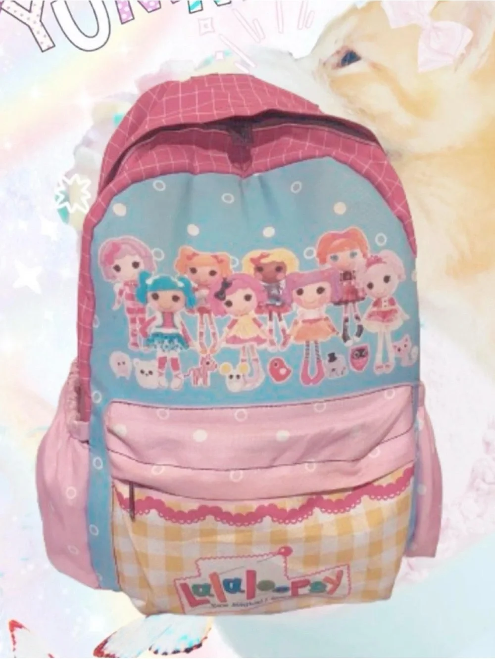 Pink Lalaloopsy Backpack - Cute Pink Character Design